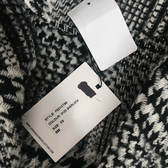 John and Jen checkered trench coat - Picture 3 of 3